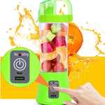 Galuxia Portable Electric Fruit Juicer Handheld Smoothie Maker Blender USB Rechargeable Mini Juice Cup