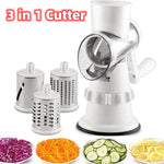 Galuxia 3 In 1 Vegetable Slicer Manual Kitchen Accessories Grater For Vegetable Cutter Round Chopper Mandolin Shredder Potato Home Kitchen Supplies Kitchen Gadgets