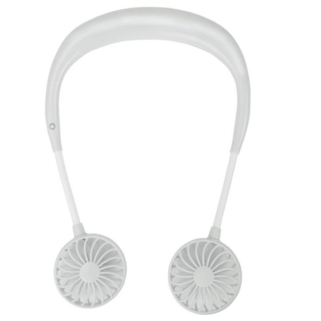 Galuxia Charging portable lazy fan student desktop fan hanging neck fan