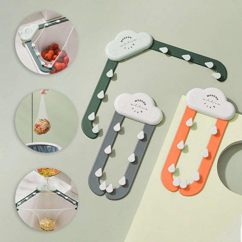 Galuxia Triangular Cloud Sink Drain Rack Kitchen Garbage Filter Screen Dish Washing Sink Leftovers Rice Anti-blocking Kitchen Gadgets
