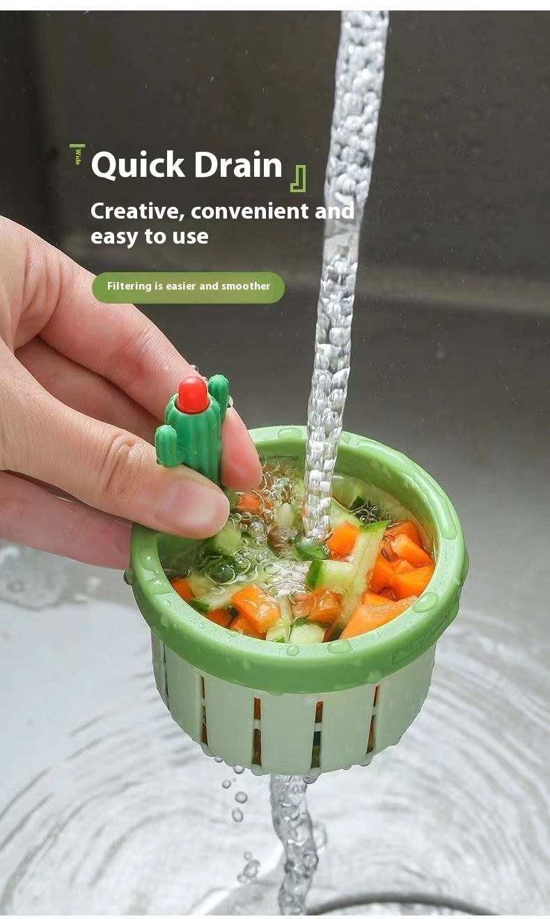 Galuxia Cactus Sink Filter Basket Kitchen Innovative Filter Screen Kitchen Gadgets