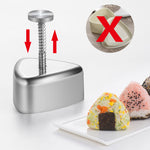 Galuxia Stainless Steel Rice And Vegetable Roll Mould Japanese Triangle Kitchen Gadgets