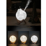 Galuxia Lunar Humidifier Night Light Bedroom Household Aromatherapy Moisturizing Spray Dormitory Bedside Mute Creative Gift