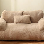 Galuxia Luxury Cat Bed Sofa Winter Warm Cat Nest Pet Bed For Small Medium Dogs Cats Comfortable Plush Puppy Bed Pet Supplies