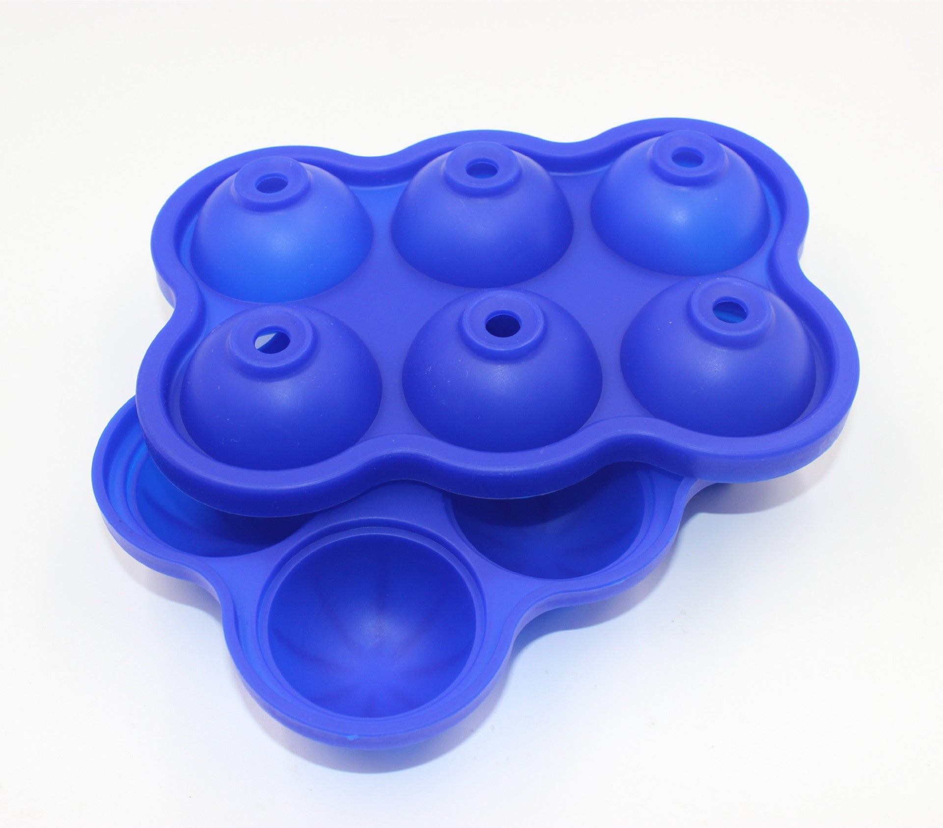 Galuxia Large Ice Cube Maker Silicone Mold 6 Cell Big Sphere Ice Ball Tray Whiskey Wine Cocktail Party Bar Accessories Kitchen Gadgets