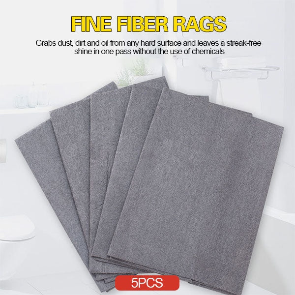Galuxia Thickened Magic Cleaning Cloth Microfiber Surface Instant Polishing Household Cleaning Cloth For Glass Windows Mirrors Car Kitchen Gadgets