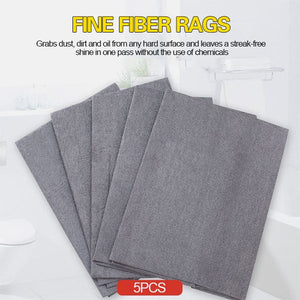 Galuxia Thickened Magic Cleaning Cloth Microfiber Surface Instant Polishing Household Cleaning Cloth For Glass Windows Mirrors Car Kitchen Gadgets