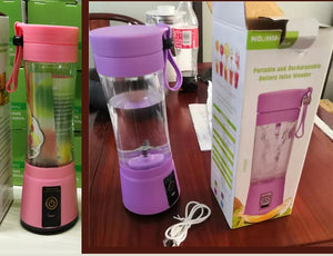 Galuxia Portable Blender With USB Rechargeable Mini Kitchen Fruit Juice Mixer Home Simple Portable Electric Mini Juicer