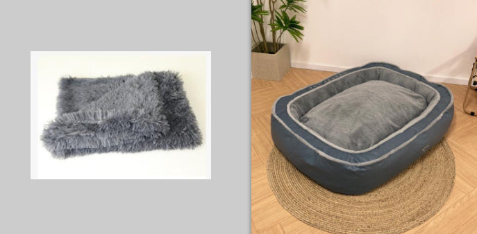 Galuxia Pet Dog Bed Warming Soft Sleeping Bag Cushion Puppy Kennel