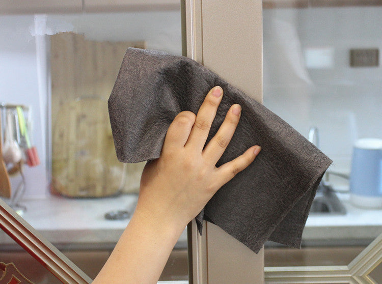 Galuxia Thickened Magic Cleaning Cloth Microfiber Surface Instant Polishing Household Cleaning Cloth For Glass Windows Mirrors Car Kitchen Gadgets