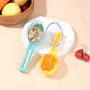 Galuxia Peeling Knife With Storage Lid Fruit And Potato Peeler Kitchen Gadgets