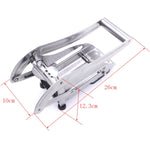 Galuxia kitchen gadgets 2 Blades Potato Cutter Chopper Stainless French Fries Slicer for kitchen cortador de vegetales Home Kitchen Tool