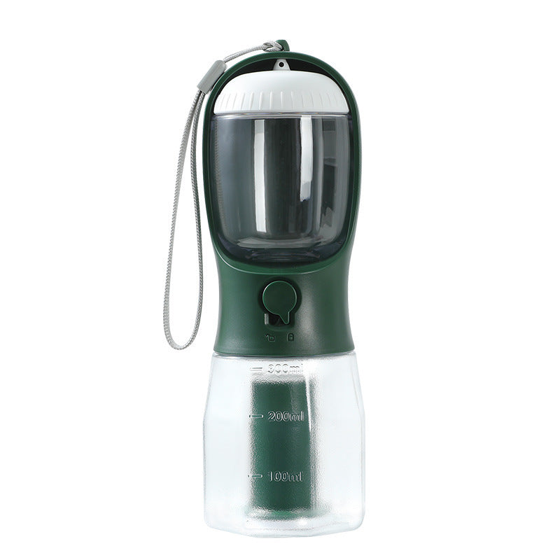 Galuxia Dog Water Cup Drinking Food Garbage Bag Three-in-one Portable Small Multi-functional Pet Cups Pets Supplies