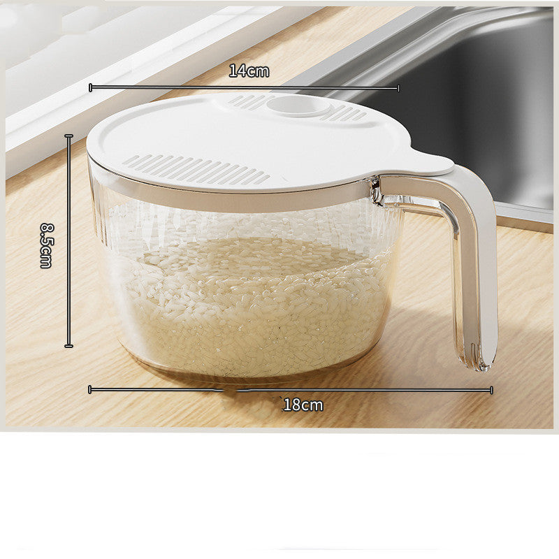 Galuxia Multifunctional Drainage Basin For Domestic Kitchen Rice Fruit Washing Basket Vegetable Basket Wash Multi Function Kitchen Gadgets
