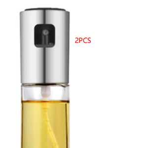 Galuxia BBQ Healthy Kitchen Cooking Oil Vinegar Spray Bottle Push Type Oil Spray BottlePump Oil Tank Leakproof BBQ Sprayer BBQ Tools Kitchen Gadgets