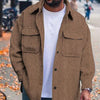 Galuxia Coat Men Polo Collar Top Men Fashion Work Clothes