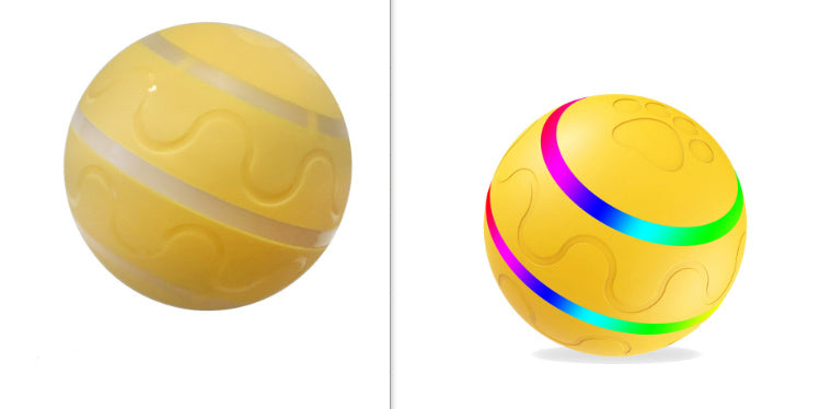 Galuxia Pet New Cat Wicked Ball Toy Intelligent Ball USB Cat Toys Self Rotating Ball Automatic Rotation Ball
