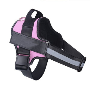 Galuxia Personalized Dog Harness NO PULL Reflective Breathable Adjustable Pet Harness Vest For Small Large Dog Custom Patch Pet Supplies