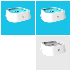 Galuxia 1.5L Cat Dog Water Bowl Carried Floating Bowl Anti-Overflow Slow Water Feeder Dispenser Pet Fountain ABS&PP Dog Supplies