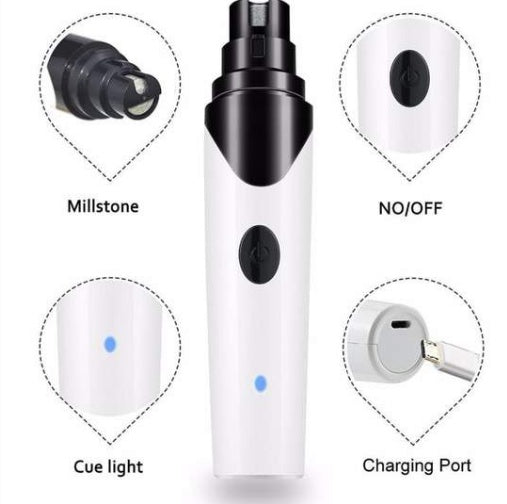 Galuxia Pet Dog Cat Pencil Sharpener, Electric Nail Clippers Cleaning Nail Clippers
