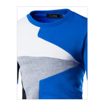 Galuxia Sweaters Men New Fashion Printed Casual O-Neck Slim Cotton Knitted Mens Sweaters Pullovers Men Brand Clothing