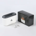 Galuxia Drop Shipping 3D Flame Humidifier 300ML Ultrasonic Flame Aroma Diffuser Essential Oil Diffuser Top Sell