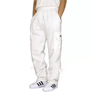 Galuxia Men Pants Sweatpants Stretch Elastic Waist Jogger Sports Pants Drawstring Trousers Fashion Mens Clothing
