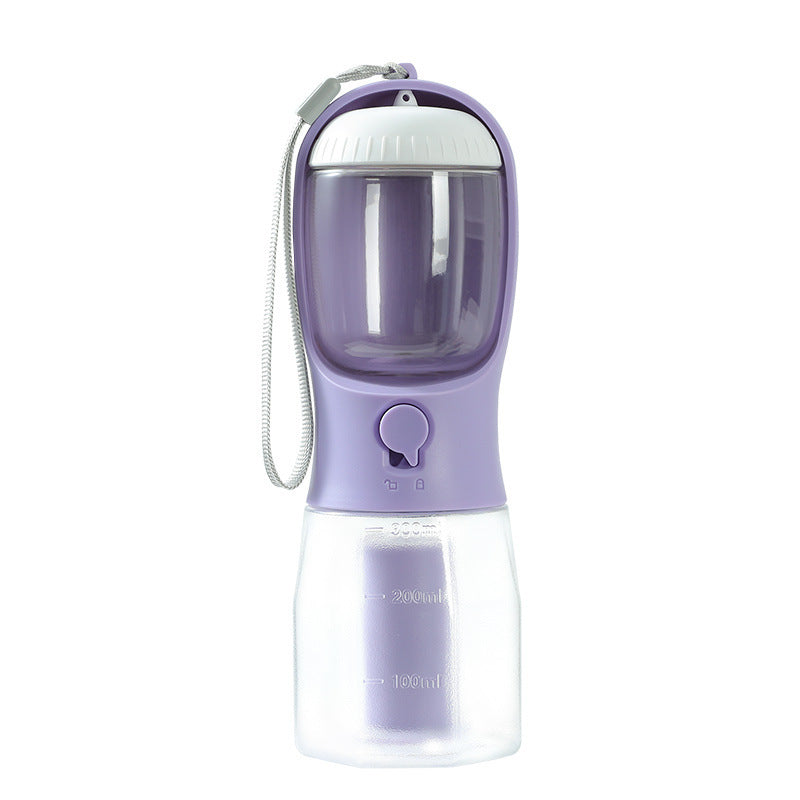 Galuxia Dog Water Cup Drinking Food Garbage Bag Three-in-one Portable Small Multi-functional Pet Cups Pets Supplies