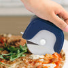 Galuxia Stainless Steel Round Roller Pizza Cutter Creative Single Wheel Cake Cut Knife Kitchen Gadgets
