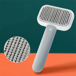 Galuxia New Pet Cat Dog Hair Brush Hair Massage Comb Open-Knot Brush Grooming Cleaning Tool Stainless Steel Comb