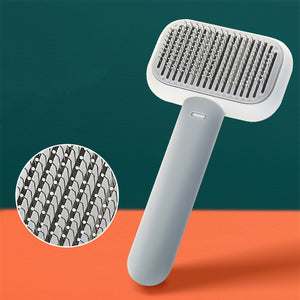 Galuxia New Pet Cat Dog Hair Brush Hair Massage Comb Open-Knot Brush Grooming Cleaning Tool Stainless Steel Comb