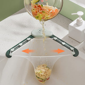 Galuxia Triangular Cloud Sink Drain Rack Kitchen Garbage Filter Screen Dish Washing Sink Leftovers Rice Anti-blocking Kitchen Gadgets