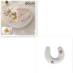 Galuxia 2 In 1 Dog And Cat Bed Pet Winter Bed Round Plush Warm Bed House Soft Long Plush Pets Bed Pet Products