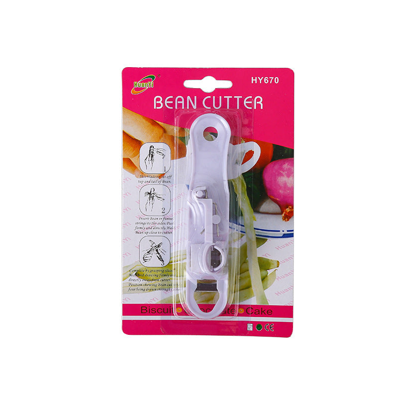 Galuxia Green Bean Slicer Cutter Cut Fruit Vegetable Stringer Peeler Remover For Easy Kitchen Gadgets Cozinha Kitchen Accessories