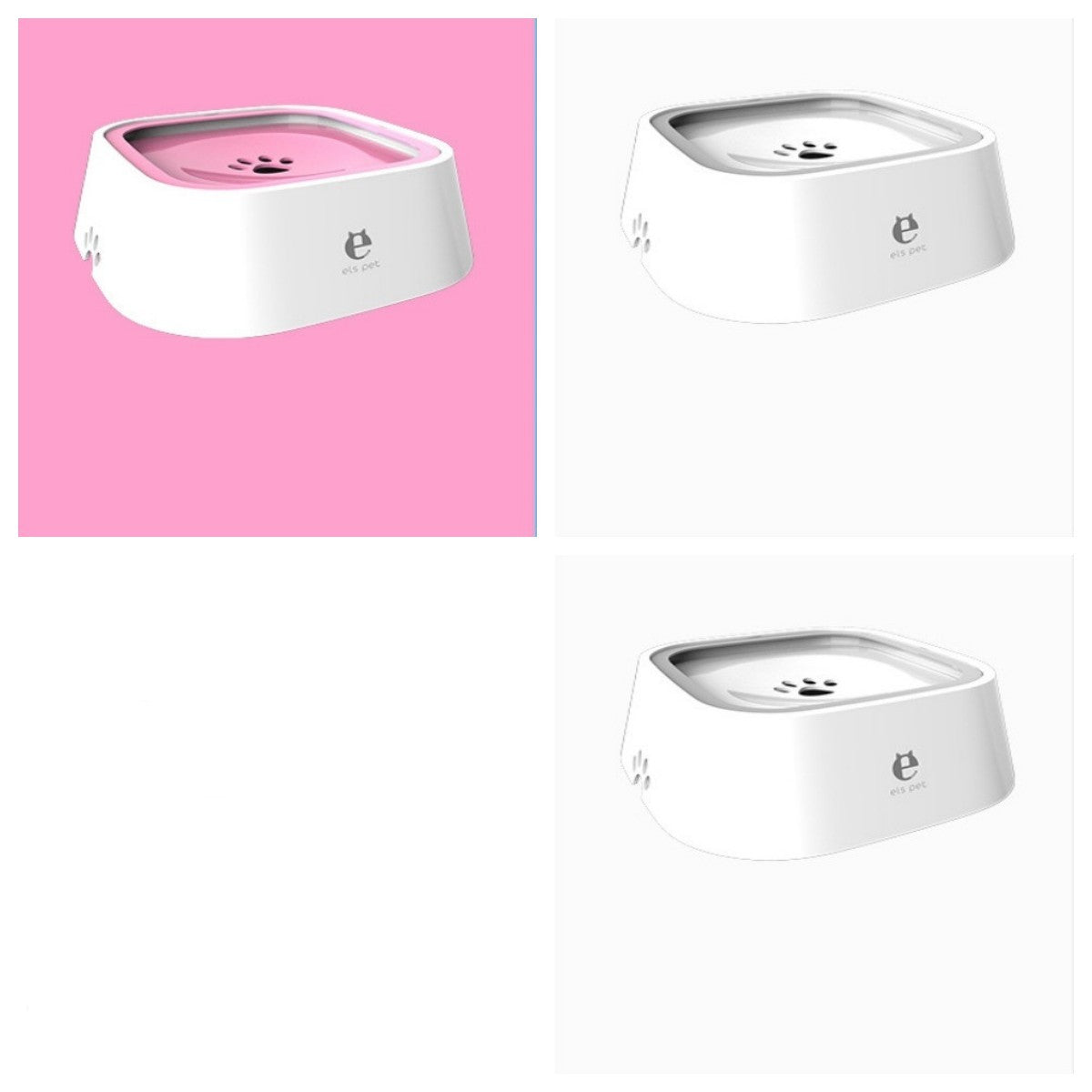 Galuxia 1.5L Cat Dog Water Bowl Carried Floating Bowl Anti-Overflow Slow Water Feeder Dispenser Pet Fountain ABS&PP Dog Supplies