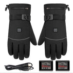 Galuxia Winter Electric Heated Gloves Motorcycle Touch Screen Gloves