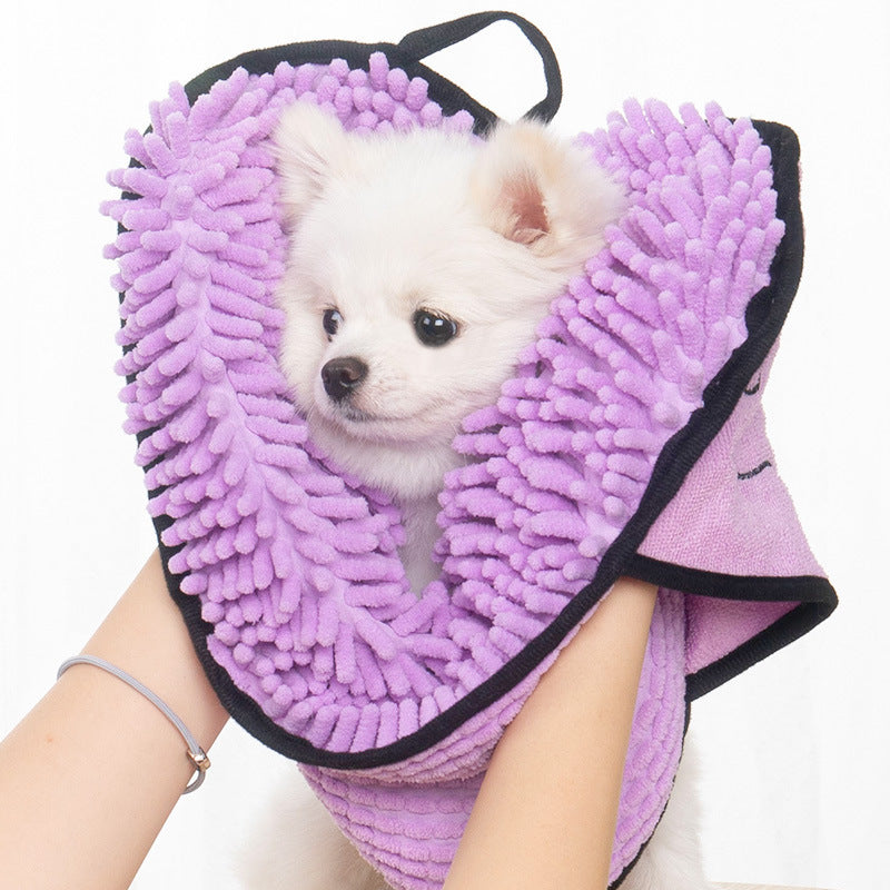 Galuxia Dogs Cats Towels Super Absorbent Dog Bathrobe Microfiber Bath Towels Quick-Drying Cat Bath Towel For Pets Towel Dog Towels Pet Products