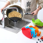 Galuxia Kitchen Gadgets Silicone Pot Side Drain Stopper