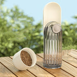 Galuxia 2 In 1 Pet Water Cup Segment Design Green Dog Walking Portable Drinking Cup Dog Feeding Supplies Pet Supplies Dog Walking Water Feeder Pets Products