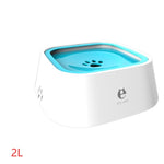 Galuxia 1.5L Cat Dog Water Bowl Carried Floating Bowl Anti-Overflow Slow Water Feeder Dispenser Pet Fountain ABS&PP Dog Supplies