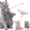 Galuxia Automatic Cat Toy Smart Laser Teasing Cat Collar Electric USB Charging Kitten Amusing Toys Interactive Training Pet Items