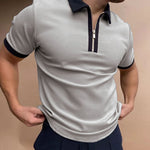 Galuxia Men's Polo Shirt Men Solid Polo Shirts Brand Men Short-Sleeved Shirt Summer Shirt Man Clothing