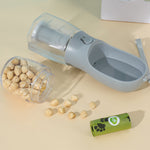 Galuxia Dog Water Cup Drinking Food Garbage Bag Three-in-one Portable Small Multi-functional Pet Cups Pets Supplies