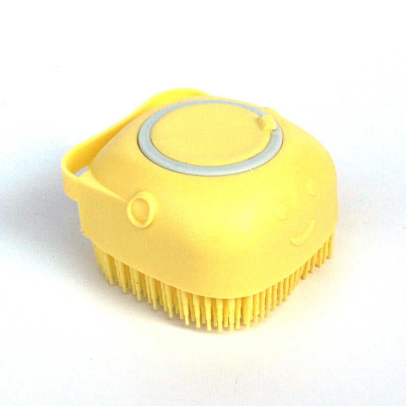 Galuxia Silicone Dog Bath Massage Gloves Brush Pet Cat Bathroom Cleaning Tool Comb Brush For Dog Can Pour Shampoo Dog Grooming Supplies