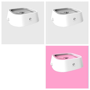 Galuxia 1.5L Cat Dog Water Bowl Carried Floating Bowl Anti-Overflow Slow Water Feeder Dispenser Pet Fountain ABS&PP Dog Supplies