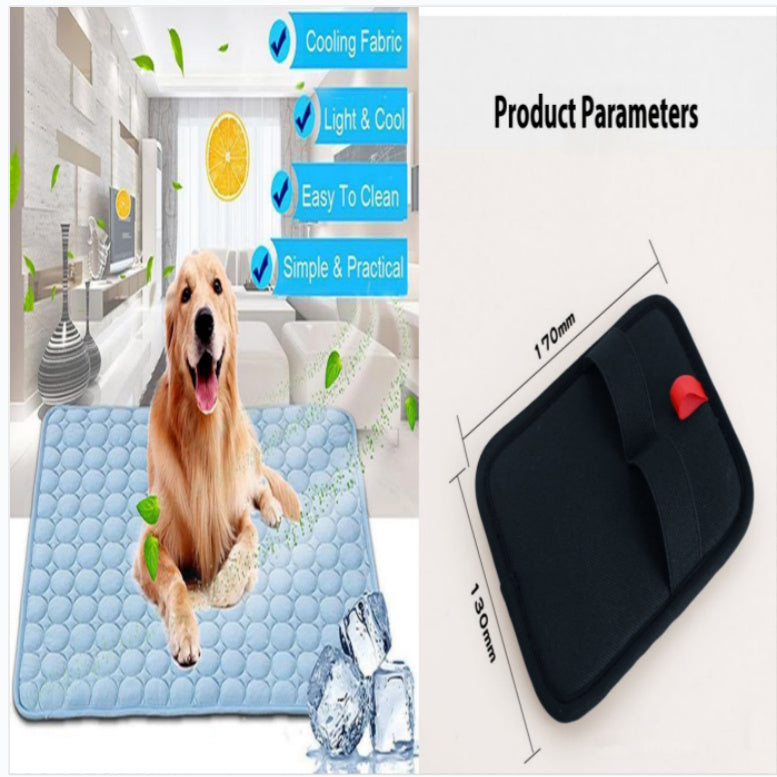 Galuxia Pet Dog Cat Ice Silk Cold Nest Pad For Cooling In Summer