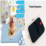 Galuxia Pet Dog Cat Ice Silk Cold Nest Pad For Cooling In Summer