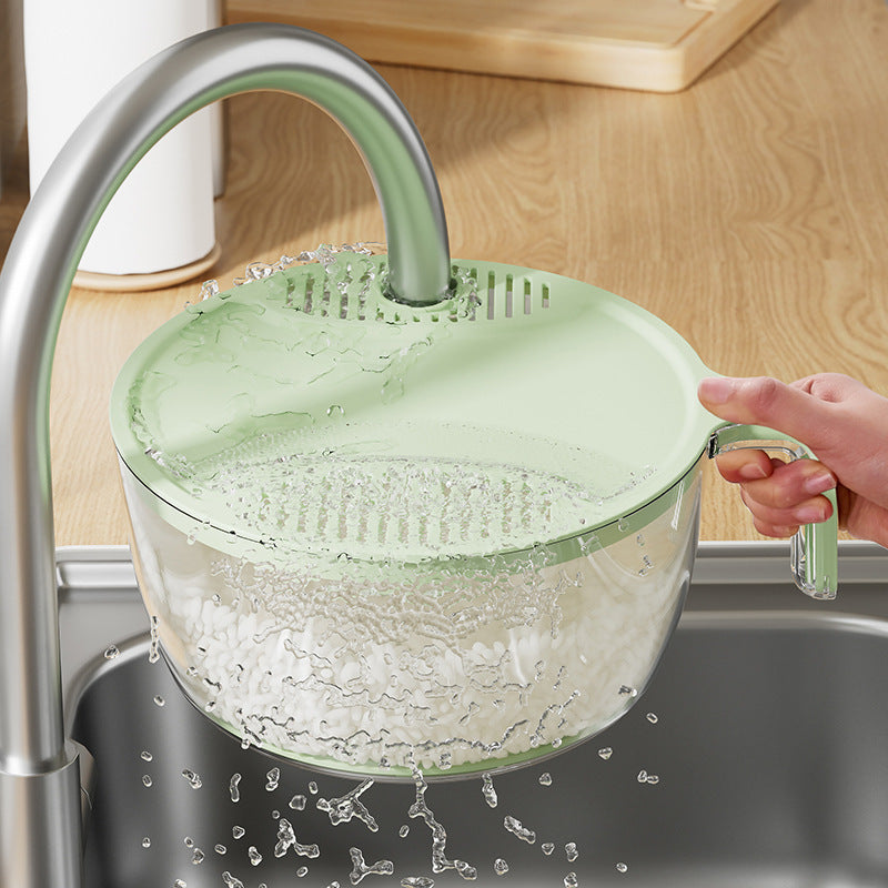 Galuxia Multifunctional Drainage Basin For Domestic Kitchen Rice Fruit Washing Basket Vegetable Basket Wash Multi Function Kitchen Gadgets