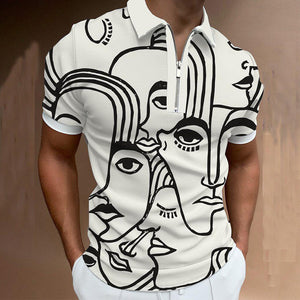 Galuxia Men's Polo Shirt Men Solid Polo Shirts Brand Men Short-Sleeved Shirt Summer Shirt Man Clothing