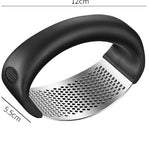 Galuxia Stainless Steel Garlic Masher Garlic Press Household Manual Curve Fruit Vegetable Tools Kitchen Gadgets